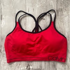 Calvin Klein performance sports bra